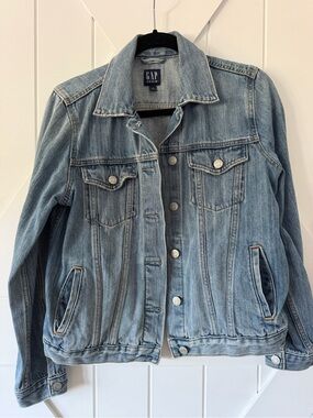 GAP Light Wash Blue Denim Jacket